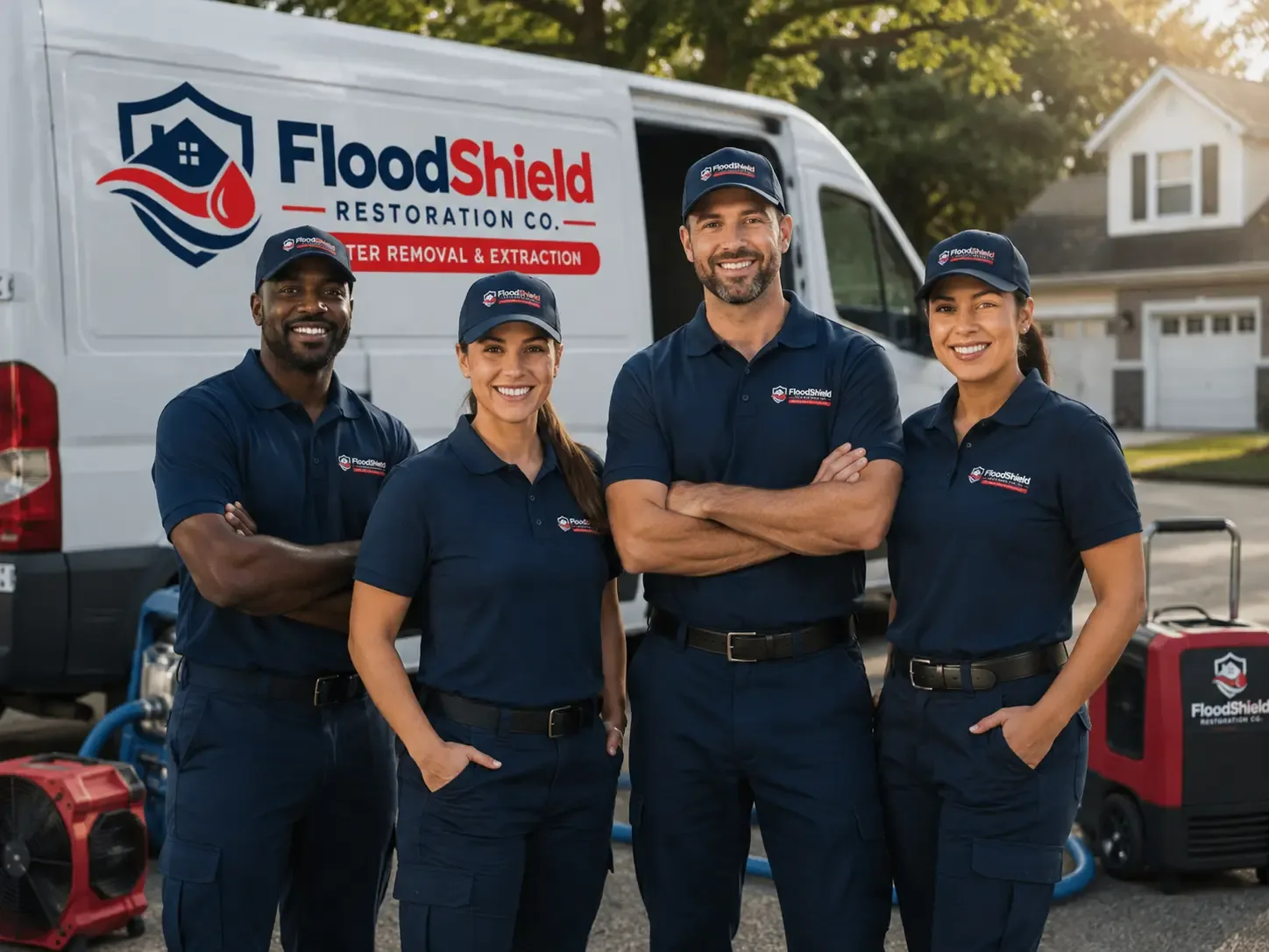 Flood Damage Restoration company in Oakland, IA
